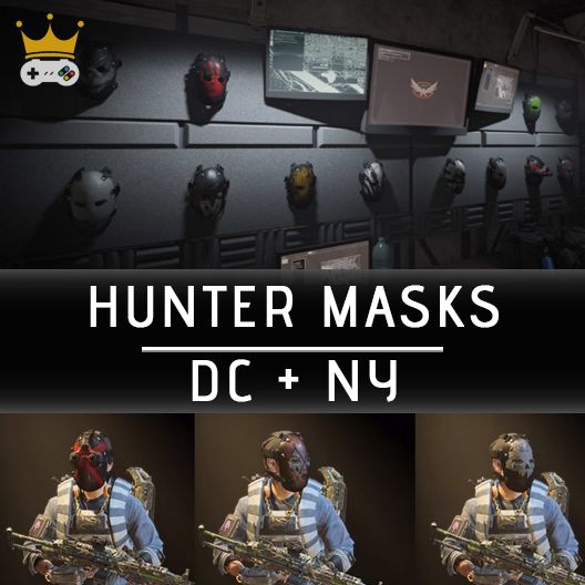 Hunter Masks (OPTIONAL DC + NY)