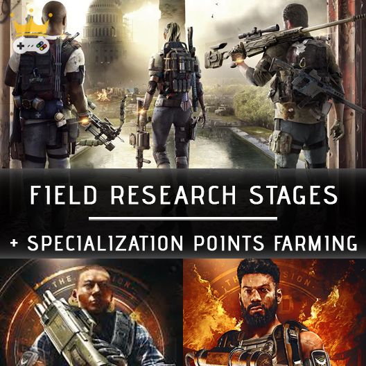 Field Research + Specialization Points Farming