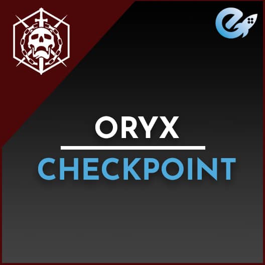 Oryx Checkpoint Completion